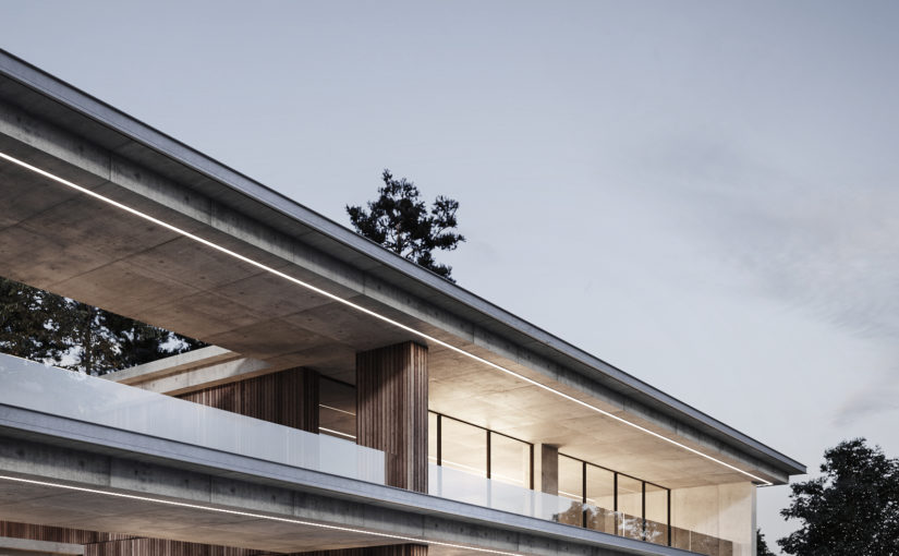 Естественное освещение и планирование архитектурного пространства в Modern house от Dezest Design